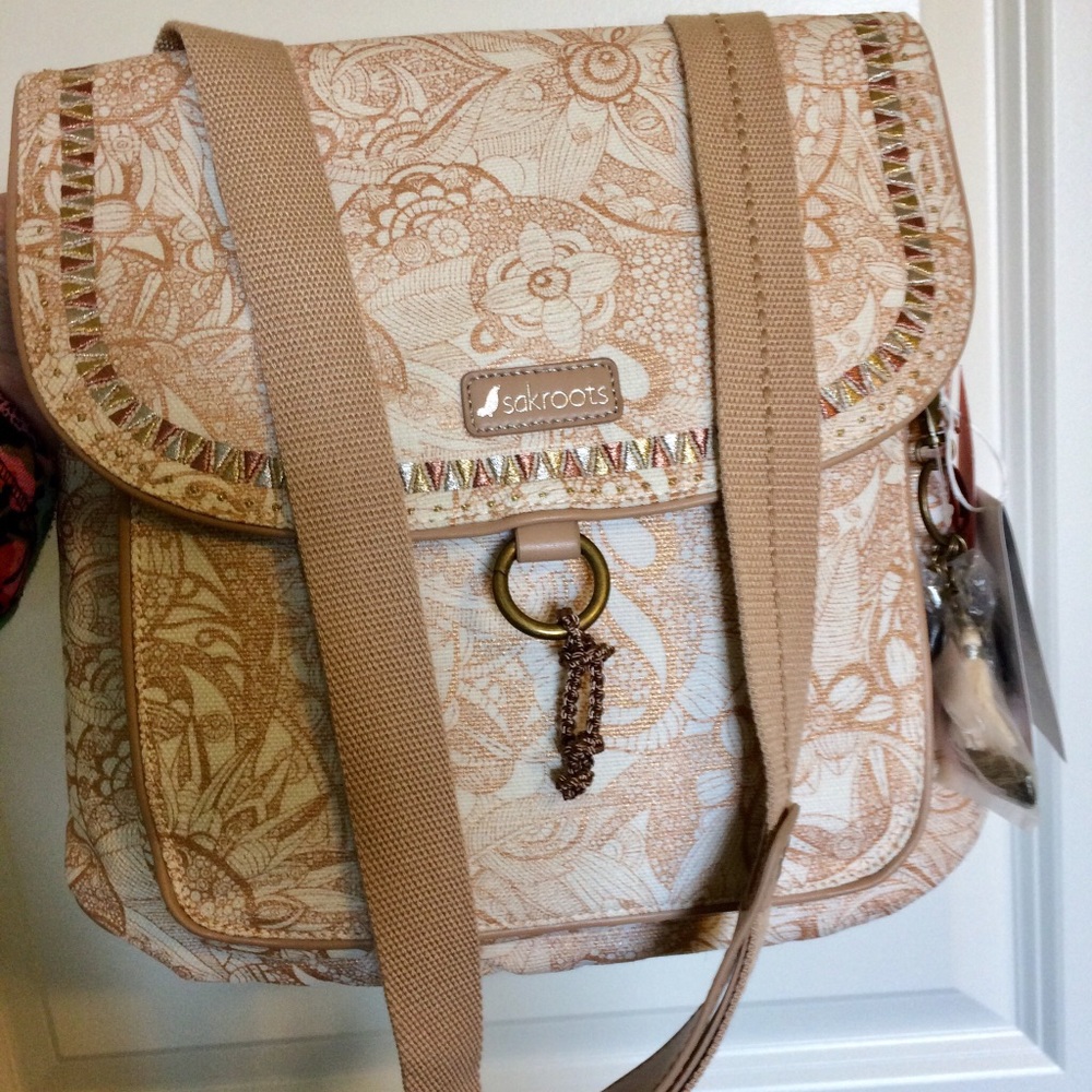 Sakroots convertible backpack/Crossbody messenger